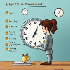 manter hábitos e projetos